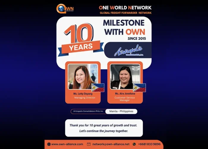 Airtropolis OWN 10-year milestone celebration.