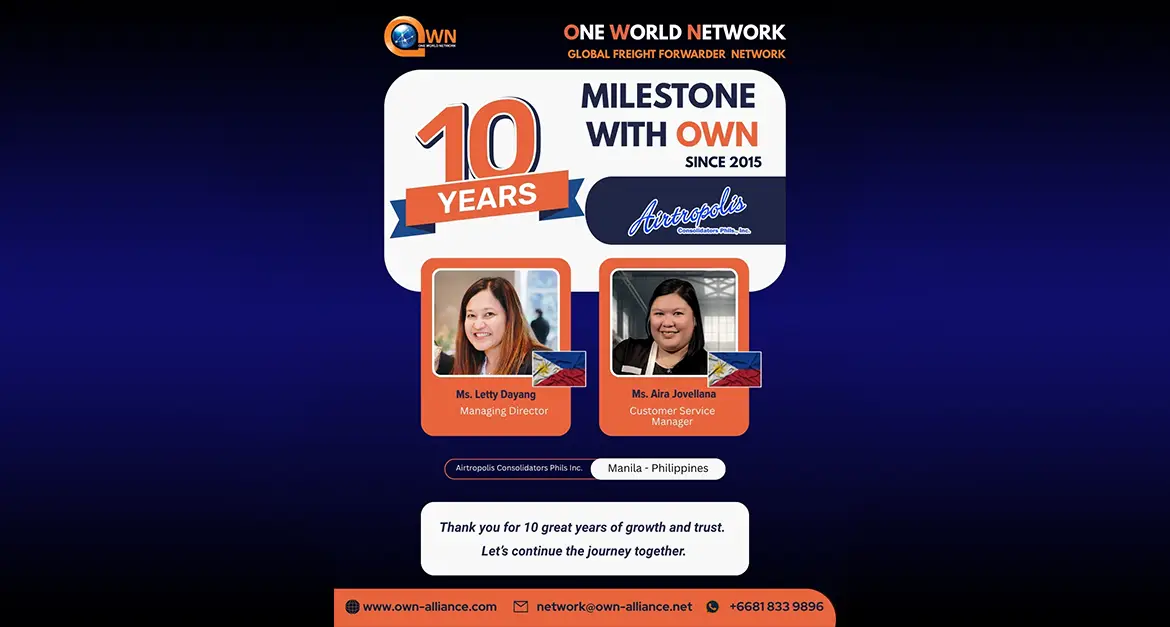 Airtropolis OWN 10-year milestone celebration.