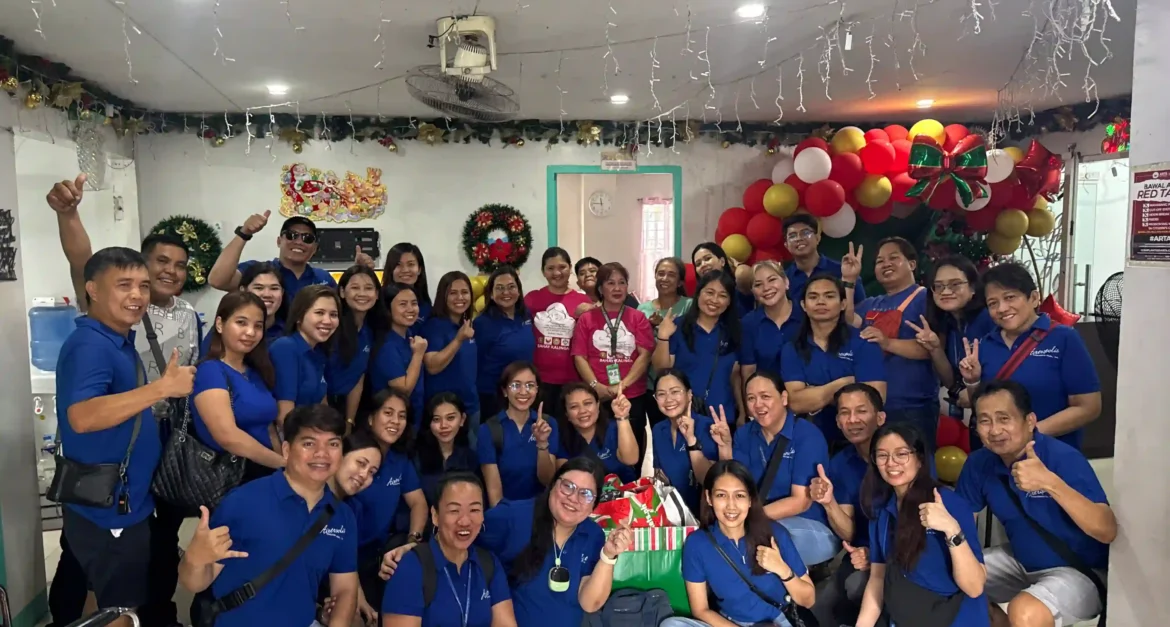 Airtropolis Consolidator Phils., Inc. team during the 2025 charity outreach at Bahay Kalinga in Parañaque City