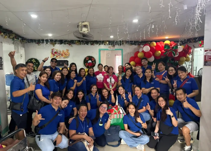 Airtropolis Consolidator Phils., Inc. team during the 2025 charity outreach at Bahay Kalinga in Parañaque City