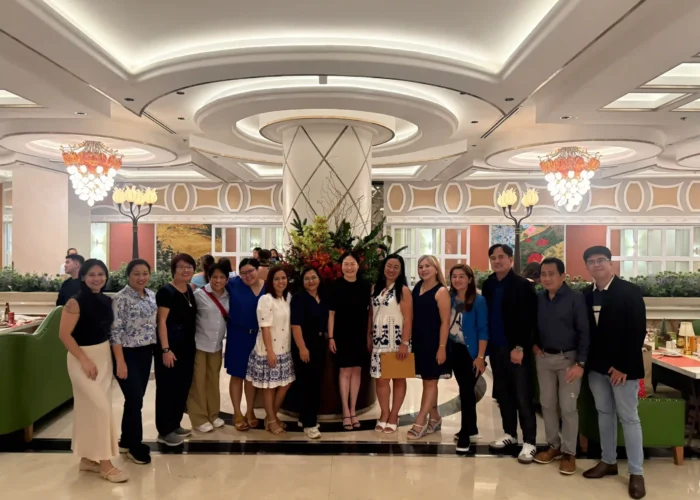 Airtropolis Consolidator Phils., Inc. management team at the 2025 Christmas Party held at Okada Manila